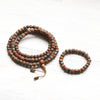 Art & Heritage Inlaid Rudraksha Mala Set