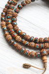 Art & Heritage Inlaid Rudraksha Mala