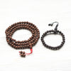 Conjunto de pulsera y mala de oración Dark Raktu