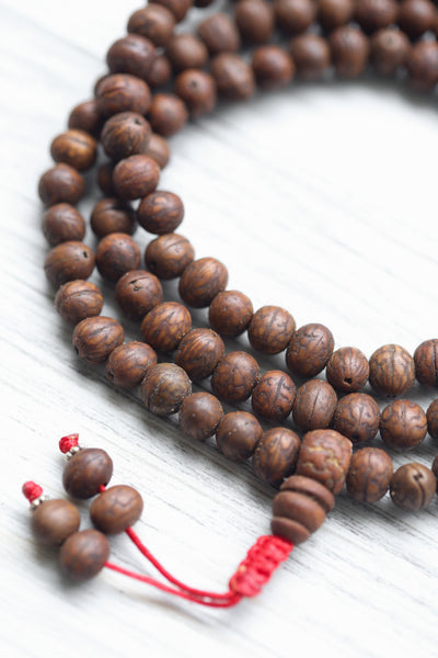 108 Bead Dark Raktu Prayer Mala