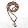 Grounded Thai Buddha Riverstone Mala