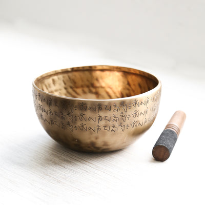 Om Mani Mantra Singing Bowl