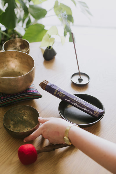 Singing Bowl Healing Incense - Thadobati