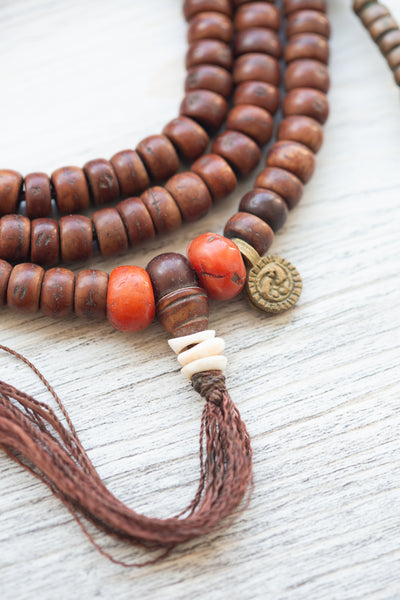 Antique Tibetan Sacred Heritage Mala