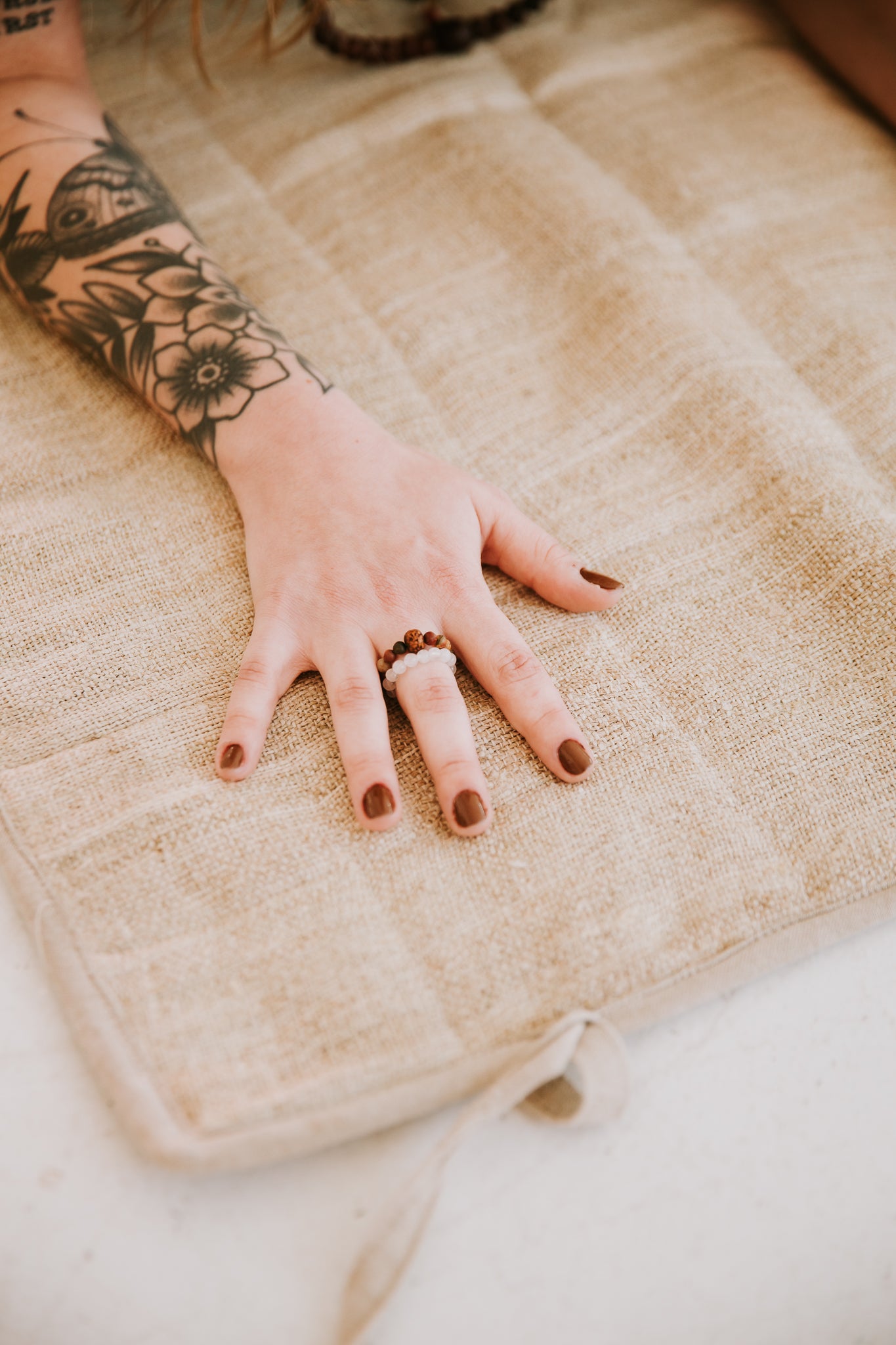 Buddhist Affirmations Rings