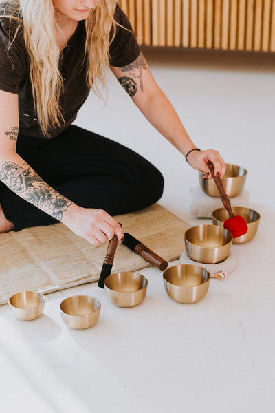 Symphony of Seven Nesting Singing Bowls