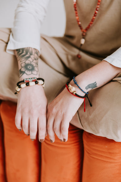 Tibetan Traditions Knotted Bracelet Set