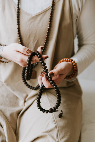 Dark Bodhi Seed Mala