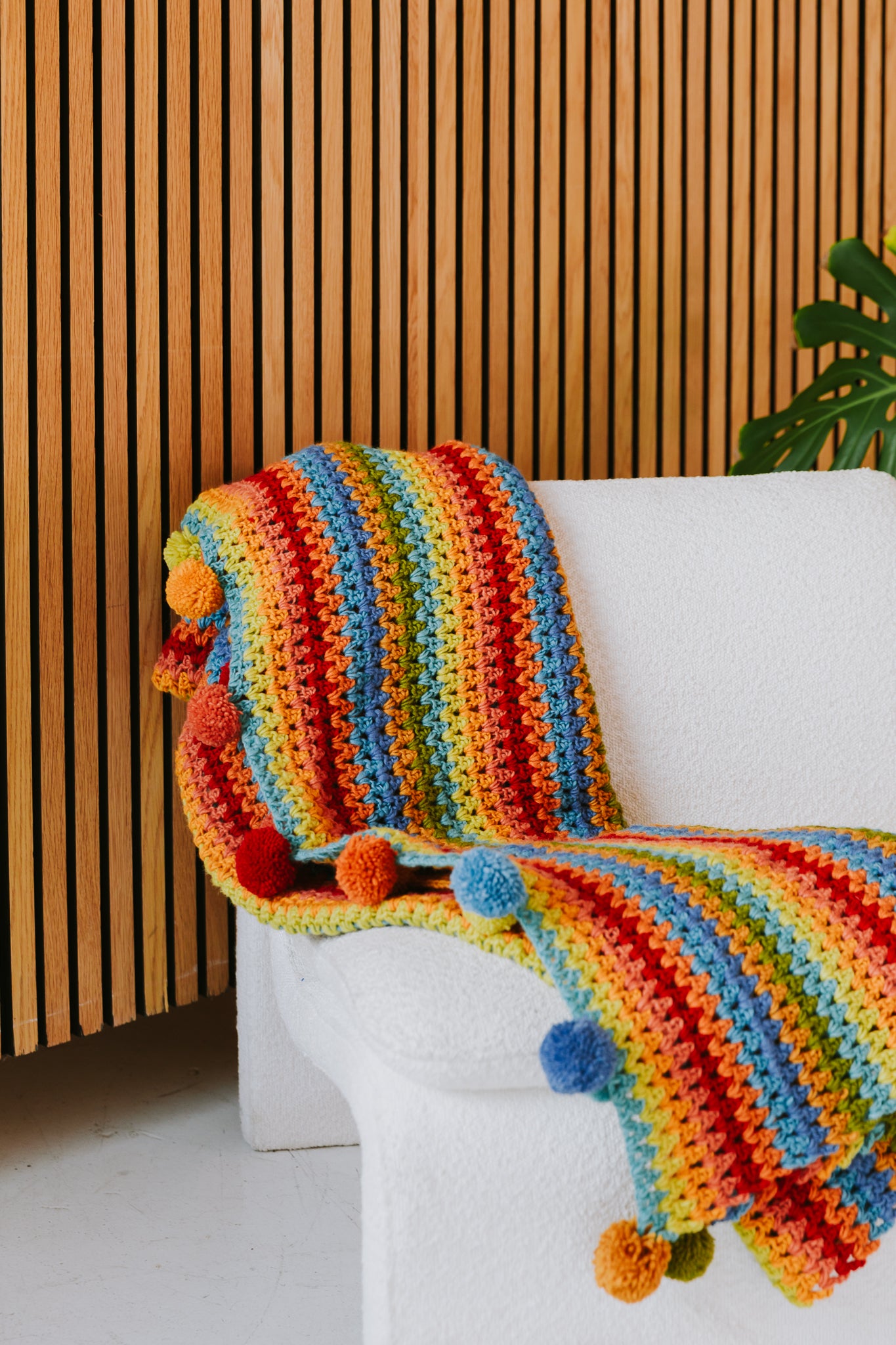 Rainbow Dream Himalayan Blanket