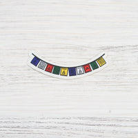 DharmaShop Prayer Flags Sticker