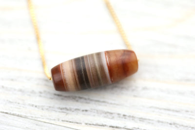 Dzi Beads Ancient Sardonyx Bead