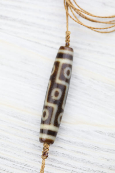 Dzi Beads Nine Eye Astrological Dzi