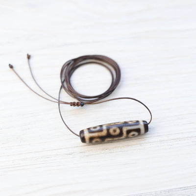 Dzi Beads Nine Eye Window to Wisdom Dzi DZ205