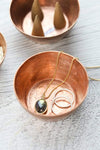 Hammered Copper Bowl Candle - Sandalwood & Amber HOME029