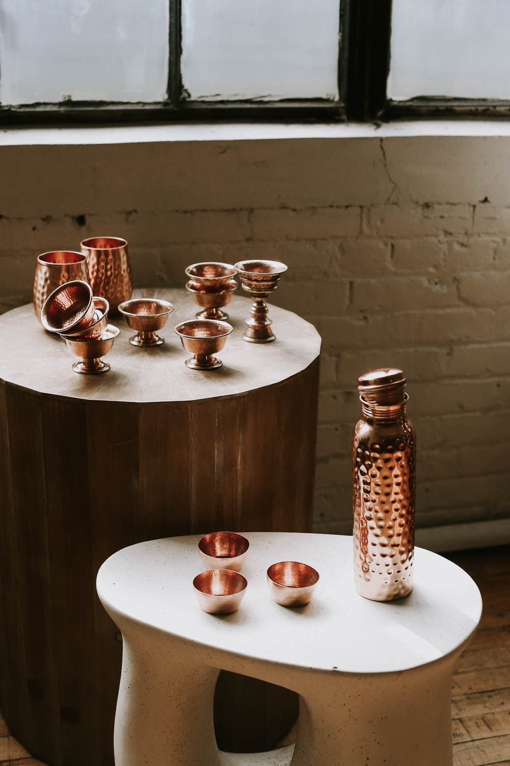 Hammered Copper Bowl Candle - Sandalwood & Amber HOME029