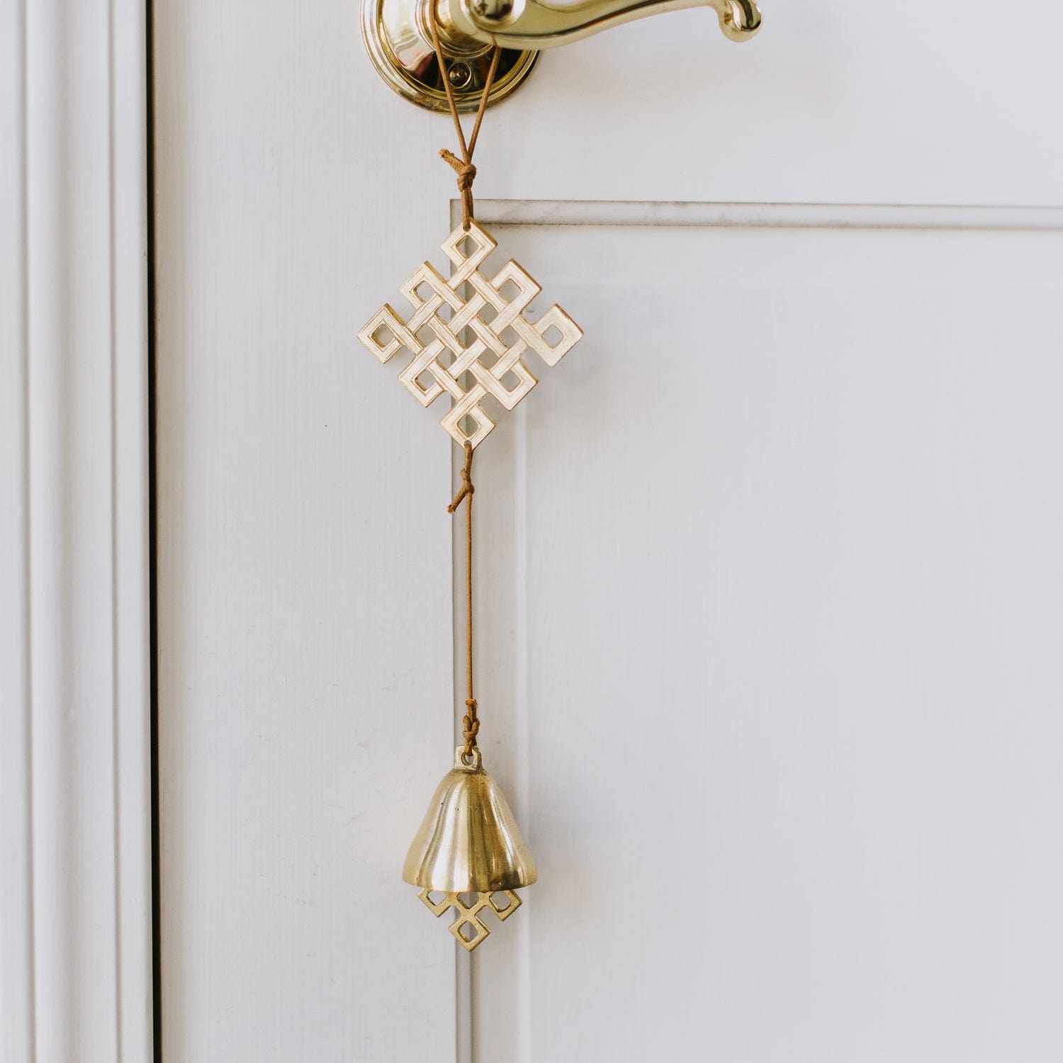 Tibet Blue Jay Sand Cast Brass on sale Wind Chime