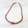 Mala Beads Antique Tibetan Coral Heirloom Necklace 03 JN839