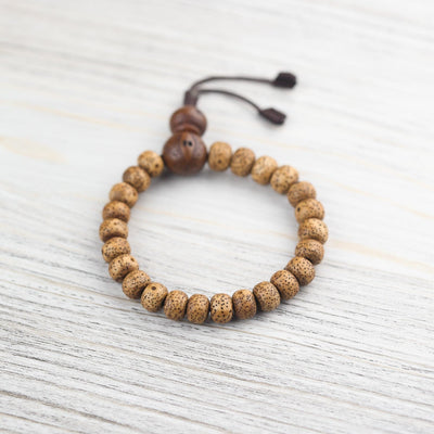 Mala Beads Anxiety-Reliving Lotus Seed Wrist Mala