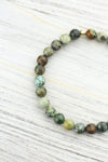 Wrist Malas African Turquoise Mala Bracelet
