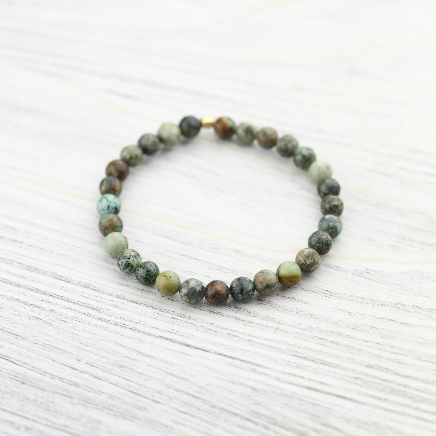 Wrist Malas African Turquoise / Small The Everyday™ Mala Bracelets WM642.SM-1