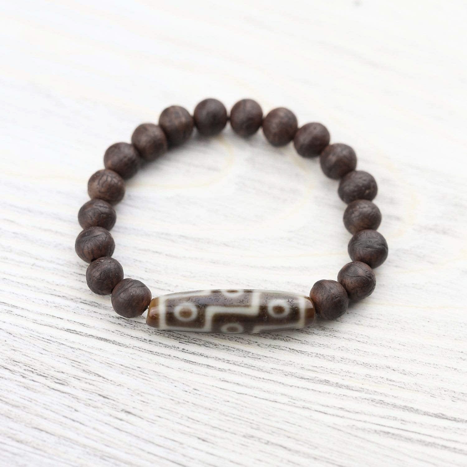 Wrist Malas Antique Bodhi Dzi Bracelet WM581