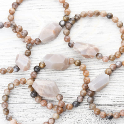 Wrist Malas Copy of Harmonizing Jasper & Moonstone Bracelet