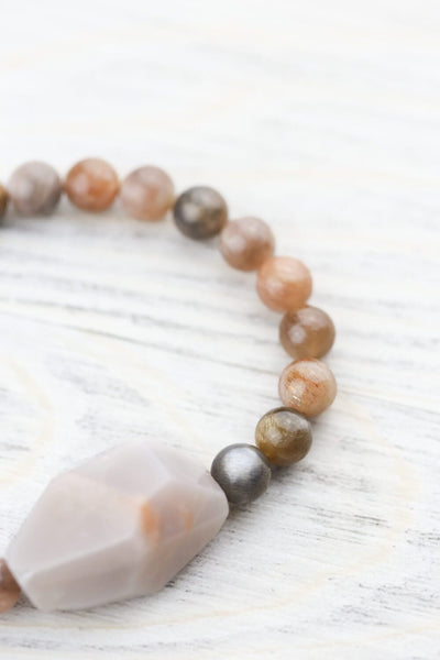 Wrist Malas Copy of Harmonizing Jasper & Moonstone Bracelet