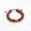 Wrist Malas Default Tibetan Agate Dzi And Bodhi Wrist Mala wm310