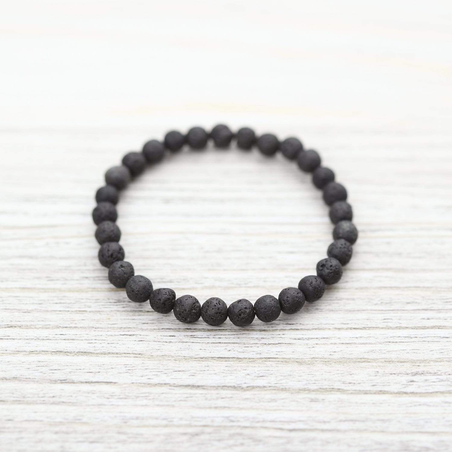 Wrist Malas Lava Rock / Small The Everyday™ Mala Bracelets WM588.SM-1
