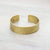Bracelets Brass Hand Hammered Cuff Bracelet JB859.brass