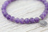 Bracelets Crown Chakra Amethyst Bracelet JB888