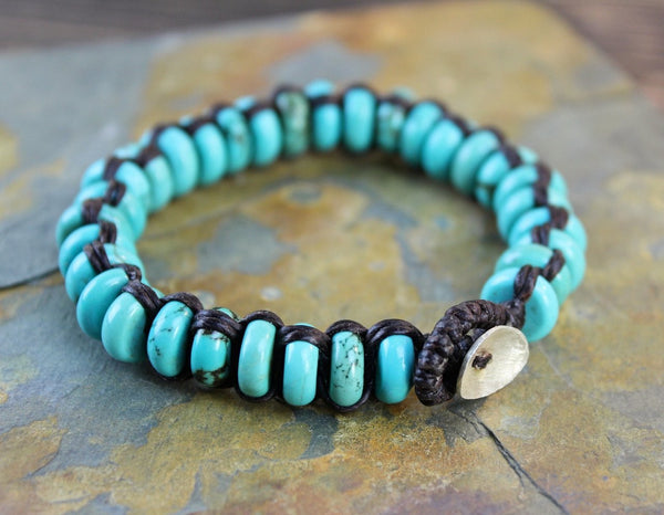 Mandala True Turquoise Bracelet - DharmaShop