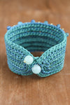 Bracelets Faceted Beaded Cuff Bracelet JB669