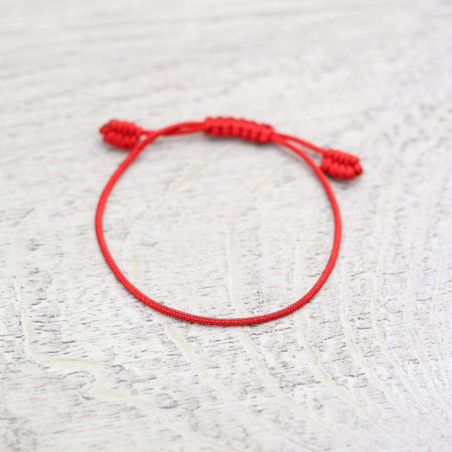 Lucky Red String Bracelet by Chibuntu