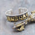 Bracelets Silver and Gold Compassion Mantra Bracelet JB877