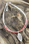 Bracelets Silver Leaf Charm Bracelet JB679