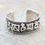 Bracelets Solid Silver Compassion Mantra Bracelet JB811