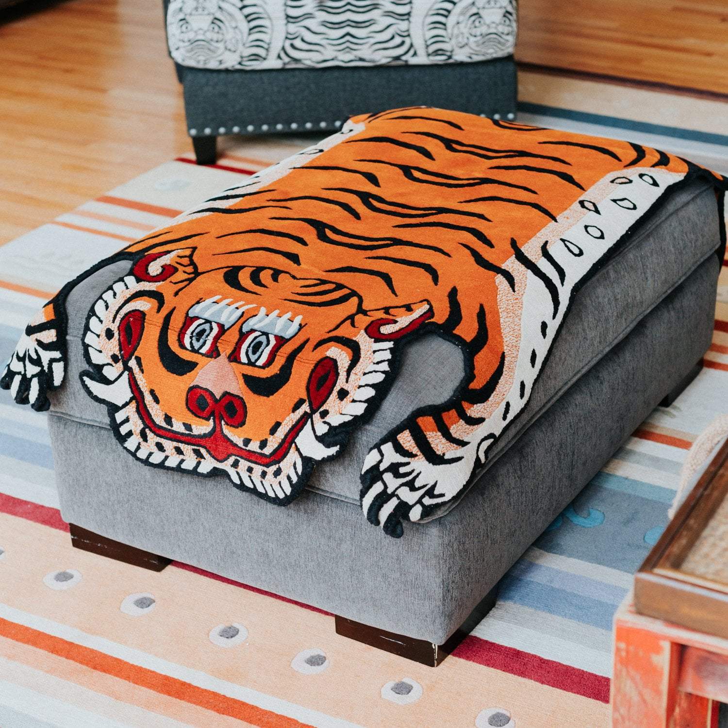 Small Tibetan Tiger Rug - DharmaShop