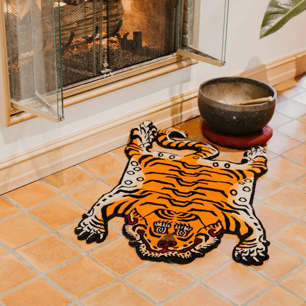 Filter017 Tibetan Tiger Rug Indian Handmade Tibetan Tiger Rug - Shop  filter017 Rugs & Floor Mats - Pinkoi