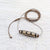 Dzi Beads Five Eye Prosperity Dzi Bead Necklace DZNECK078
