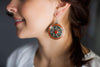 Earrings Default Traditional Tibetan Coral Star Earring je236