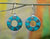 Earrings Default Turquoise Mantra Earrings Je300