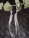 Earrings Flowing Feather Earrings JE475