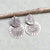 Earrings Thai Silver Floral Earrings JE523
