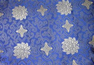 Blue Lotus Fabric - DharmaShop