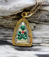 Jewelry Emerald Buddha Amulet jpthai54