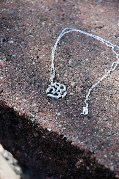 Jewelry,New Items,Mother's Day Default Sterling Silver Om Necklace jn205