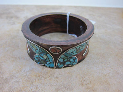 Jewelry,One of a Kind,New Items,Tibetan Style Default Tibetan Wooden Inlay Bracelet jb042