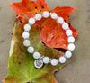 Jewelry,Under 35 Dollars,Tibetan Style Small (fits wrists up to 6 1/2 inches) White Tara Lotus Wrist Mala wm148small