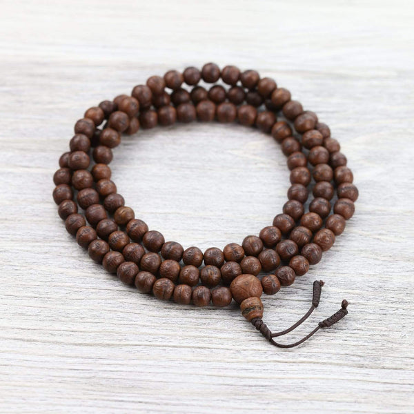 Antique Bodhi Mala from Boudhanath - DharmaShop